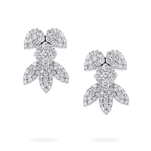Diamond Snowstorm Earrings by Birks