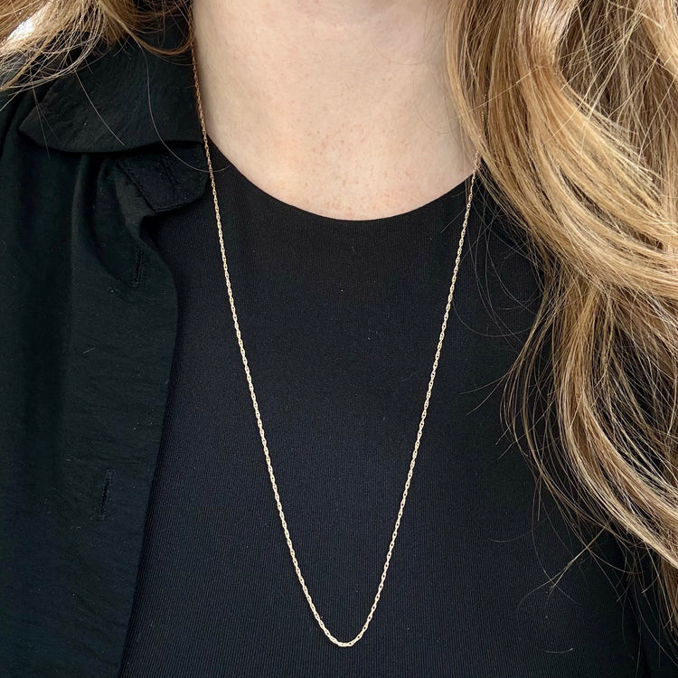 25 Inch Rope Chain