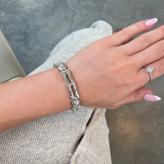 Chunky Diamond Bracelet