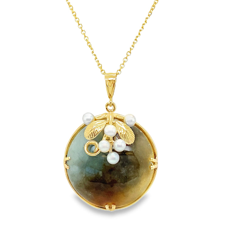 Quartz & Pearl Necklace