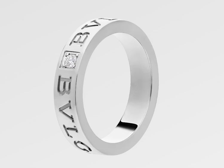 B.zero1 Diamond Ring by Bvlgari
