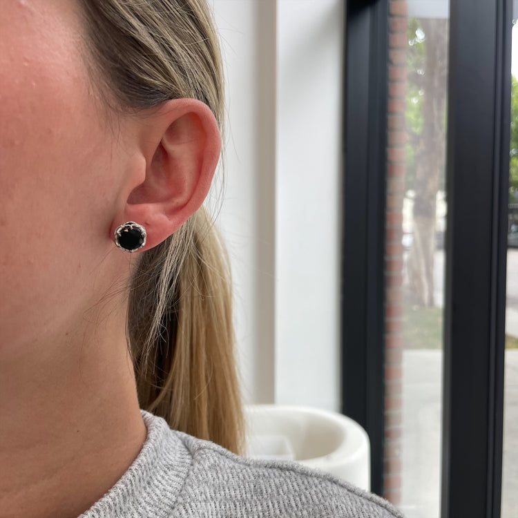 3.70TCW Onyx Studs by Tacori