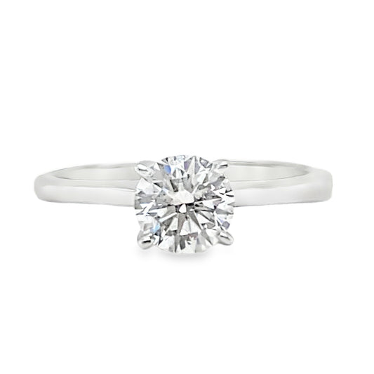 .75CT Dainty Band Diamond Solitaire