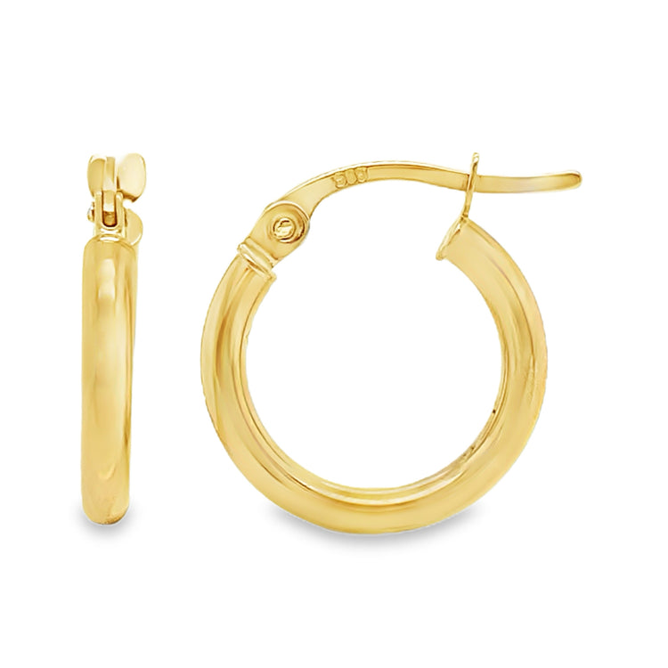 1/2 Inch Classic Dainty Hoops