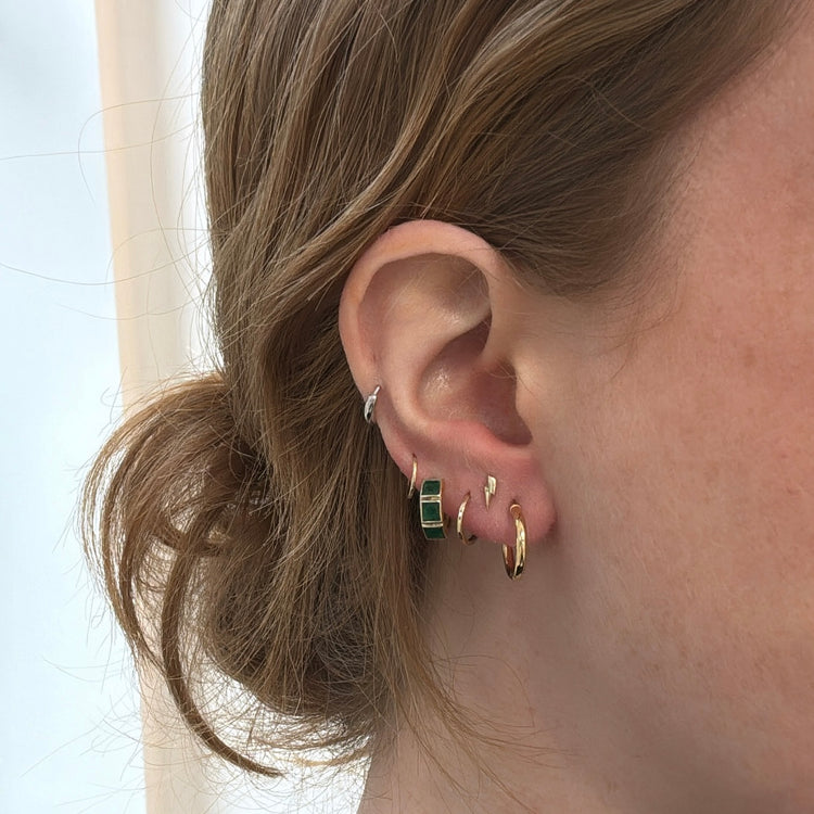 1/2 Inch Classic Dainty Hoops