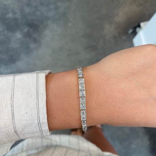Vintage Style Diamond Bracelet