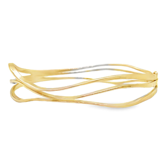 Multistrand Wave Bangle
