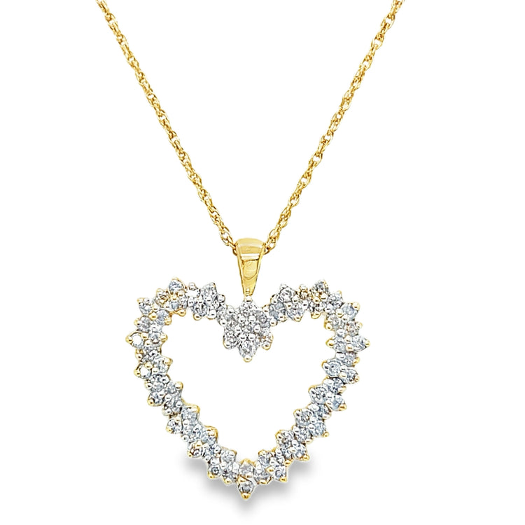 Diamond Heart Necklace