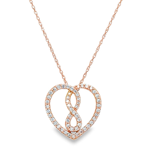 Infinitas Heart Necklace by Michael Hill