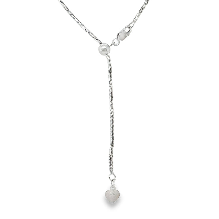 Adjustable Length Twisted Snake Chain