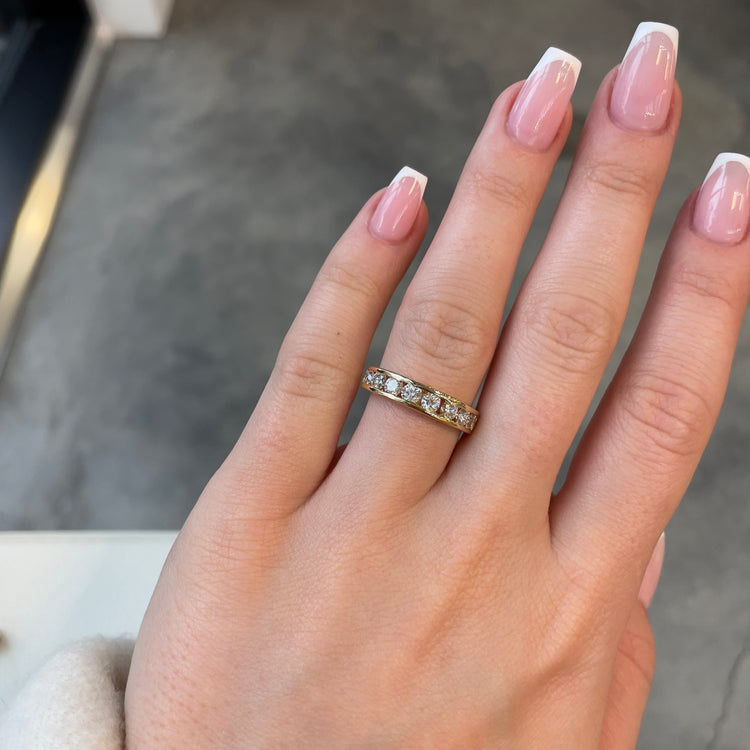 1.00TCW Channel Set Diamond Band