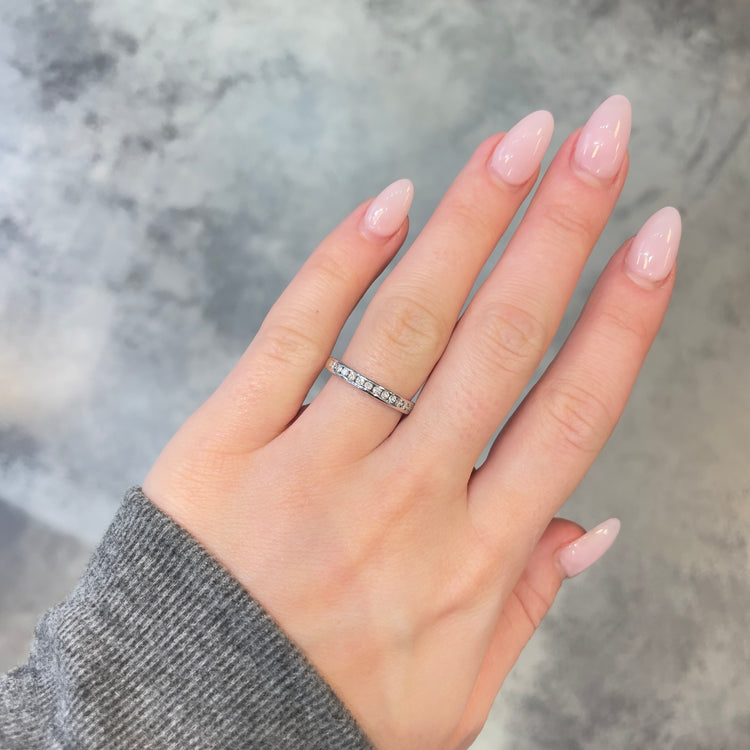 .20TCW Diamond Channel Set Band