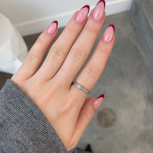 .25TCW Princess Cut Diamond Band