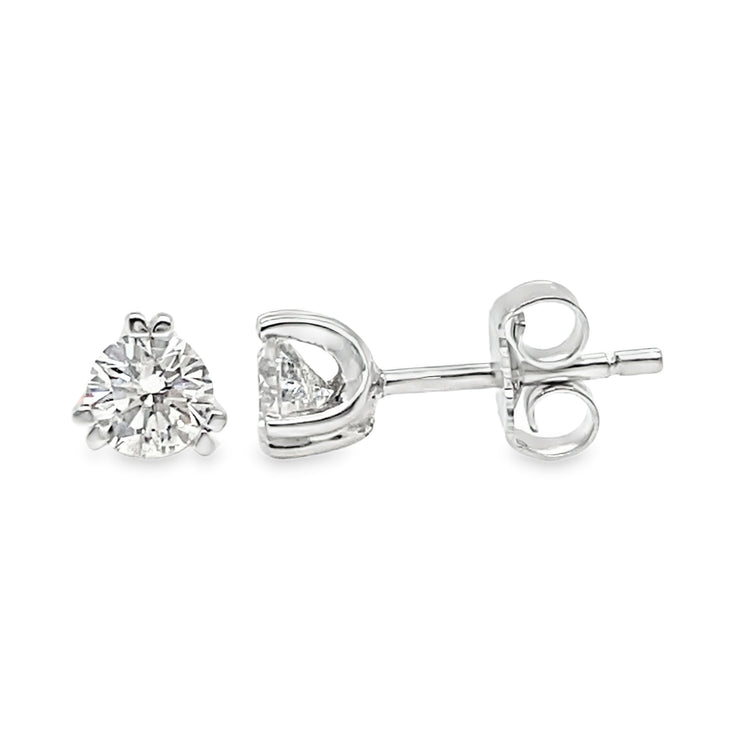.50TCW Double Prong Diamond Studs