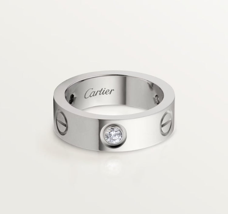 Mens Cartier Diamond LOVE Ring