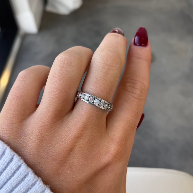 .50TCW Channel Set Diamond Band