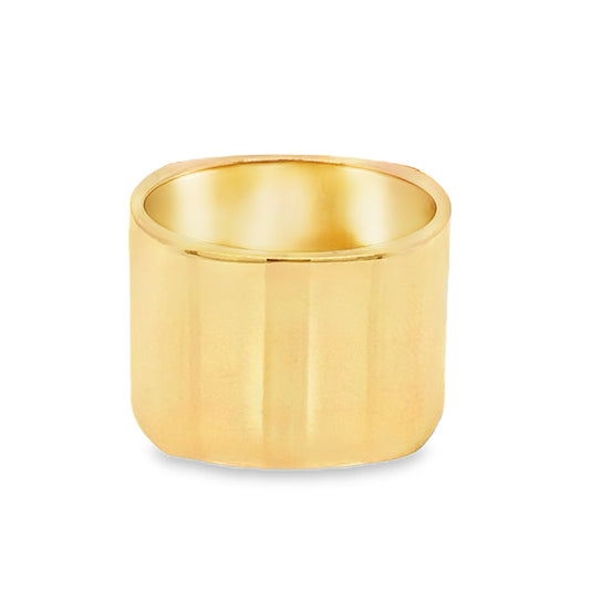 13mm Wide Gold Ring