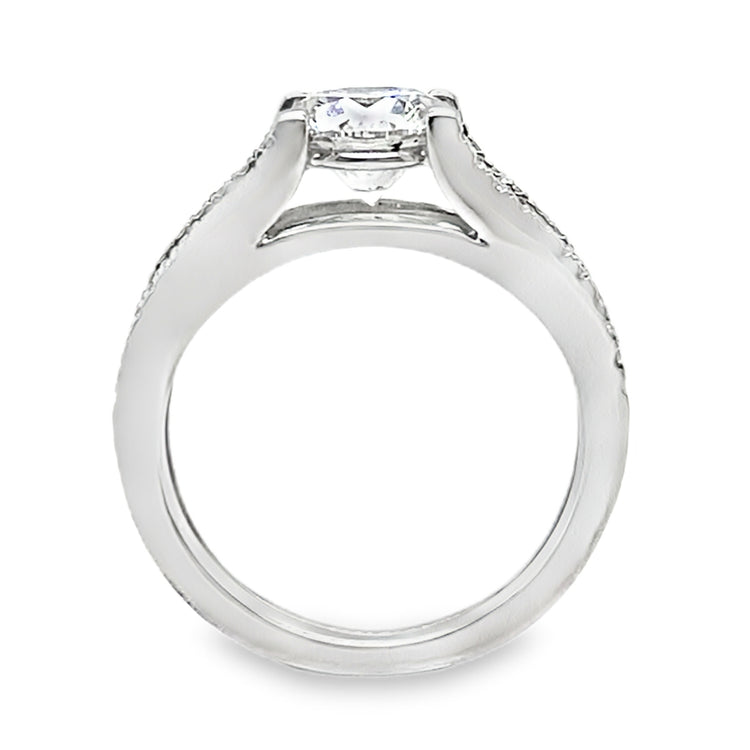Lab Grown Laser Inscribed Diamond Ring