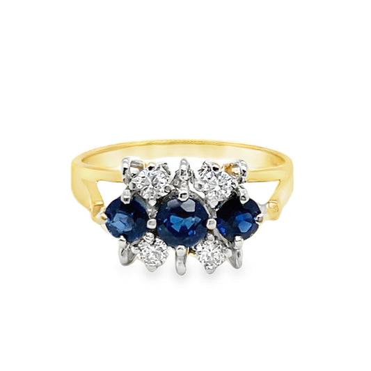 Sapphire Cocktail Ring