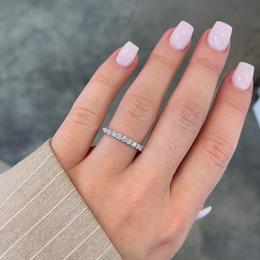 .50TCW Classic Diamond Stacking Band