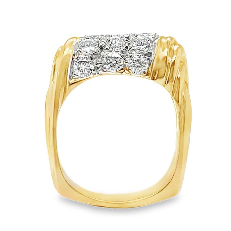 Pave Diamond Dome RIng