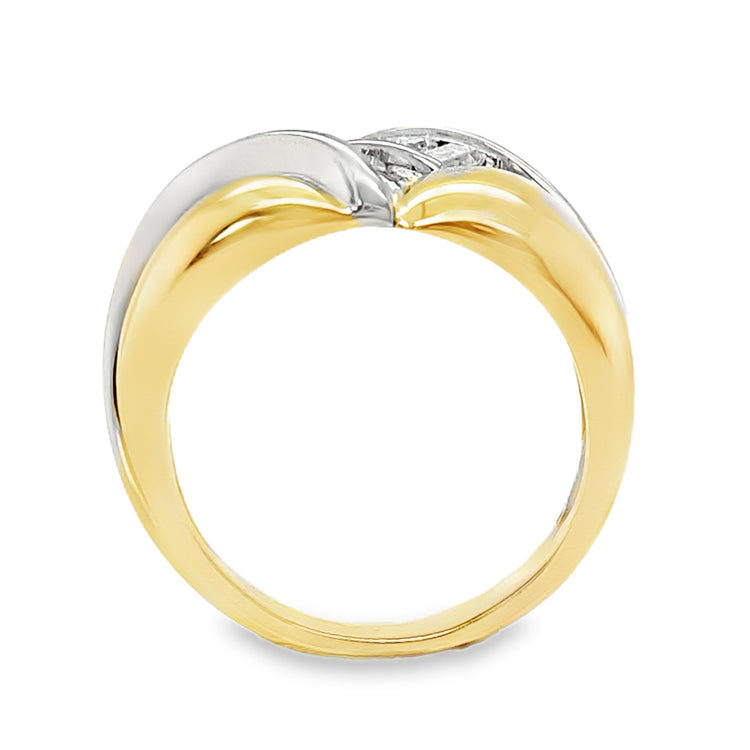.50TCW Baguette Cut Tapered Diamond Ring