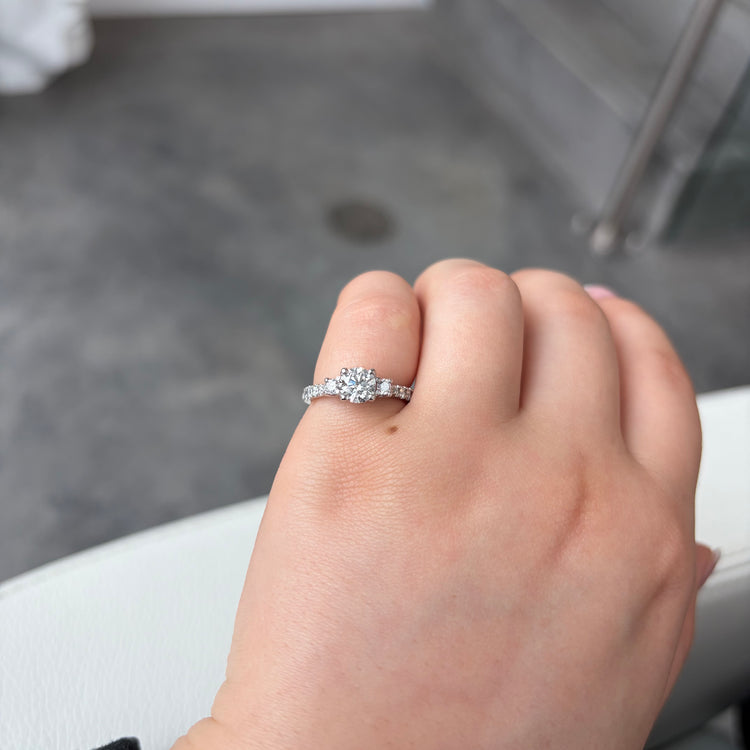 1.13TCW Diamond Ring