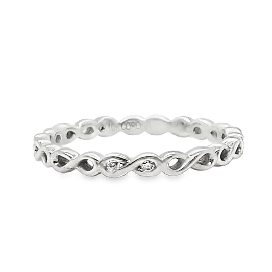 Canadian Diamond Infinity Band