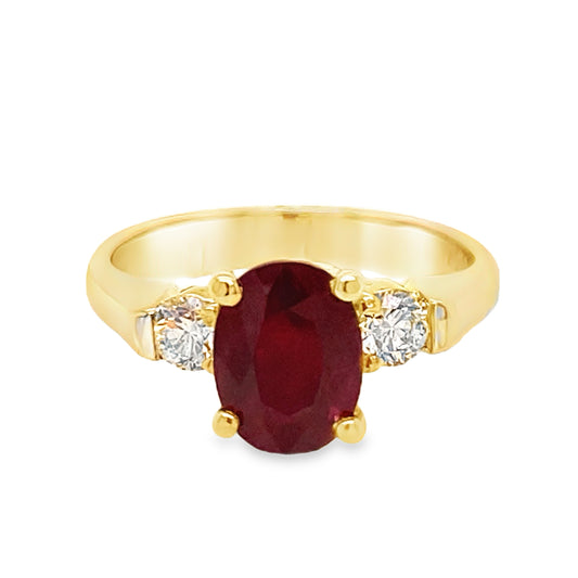 Ruby & Diamond Ring
