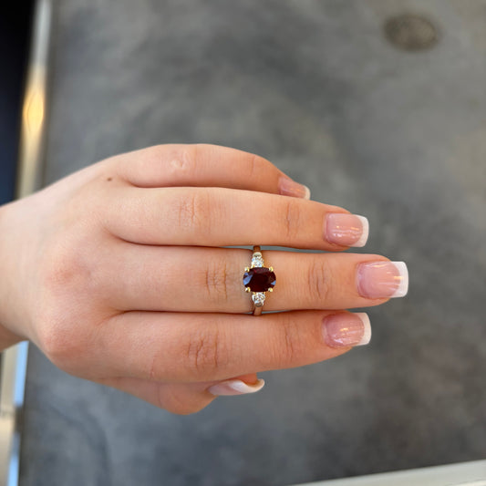 Ruby & Diamond Ring