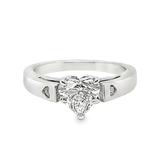 Heart Shaped Diamond Ring
