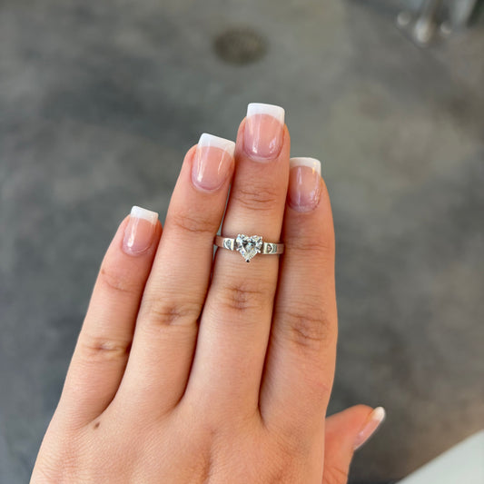 Heart Shaped Diamond Ring