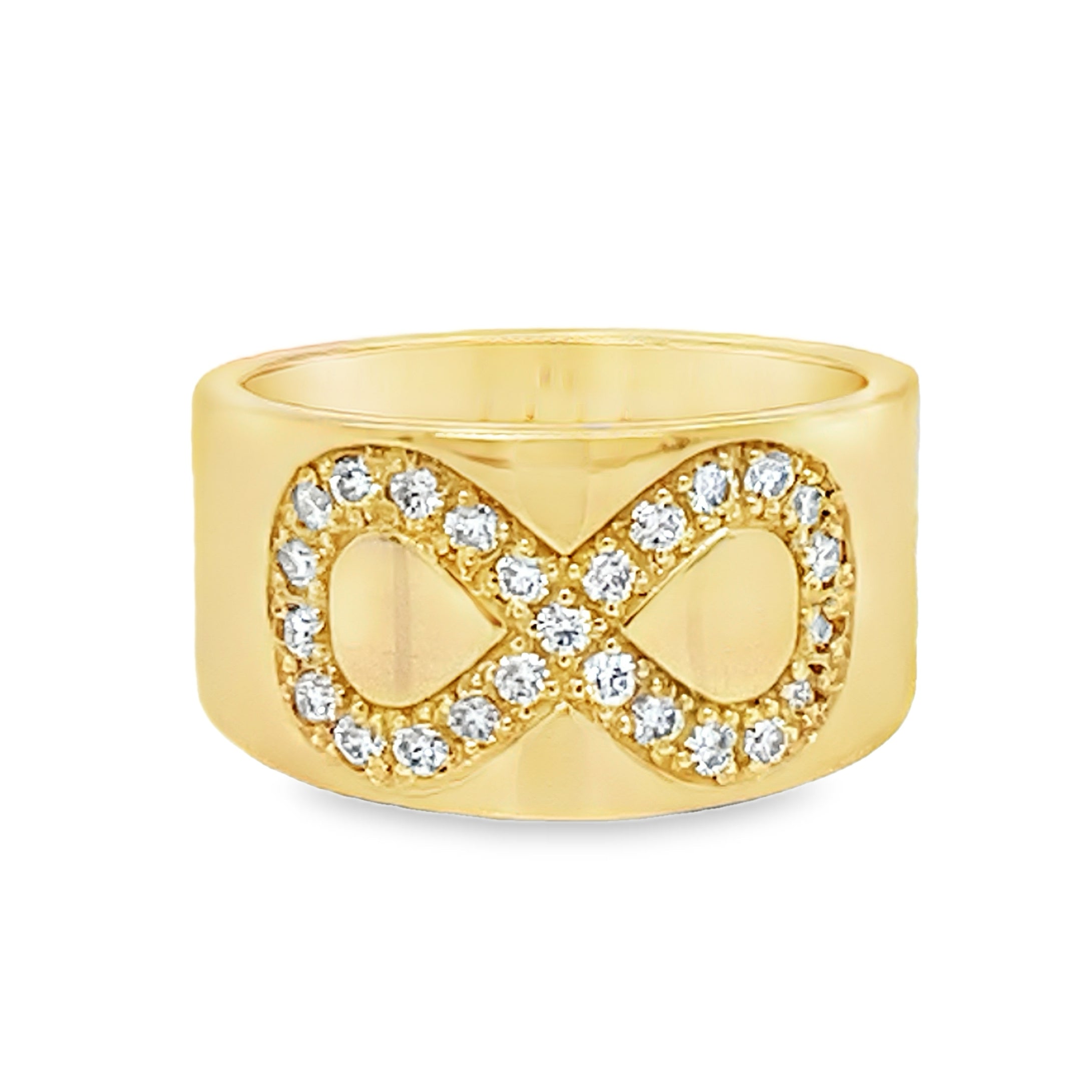 Infinity Diamond Ring