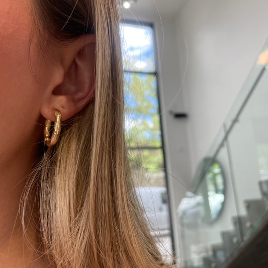 Patterned Hoops