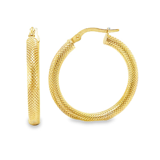 Textured Hoops