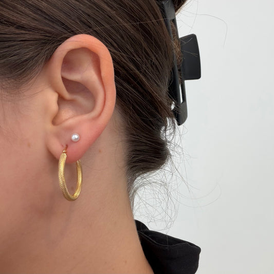 Textured Hoops