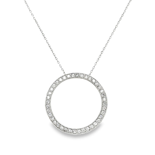 Diamond Eternity Necklace