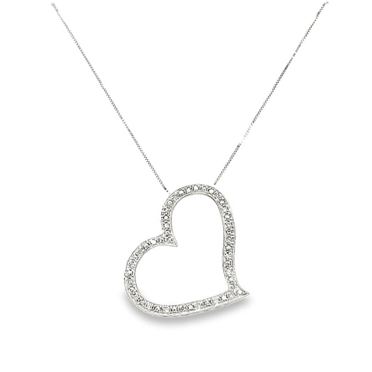 Diamond Heart Necklace