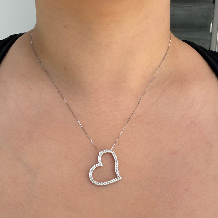 Diamond Heart Necklace