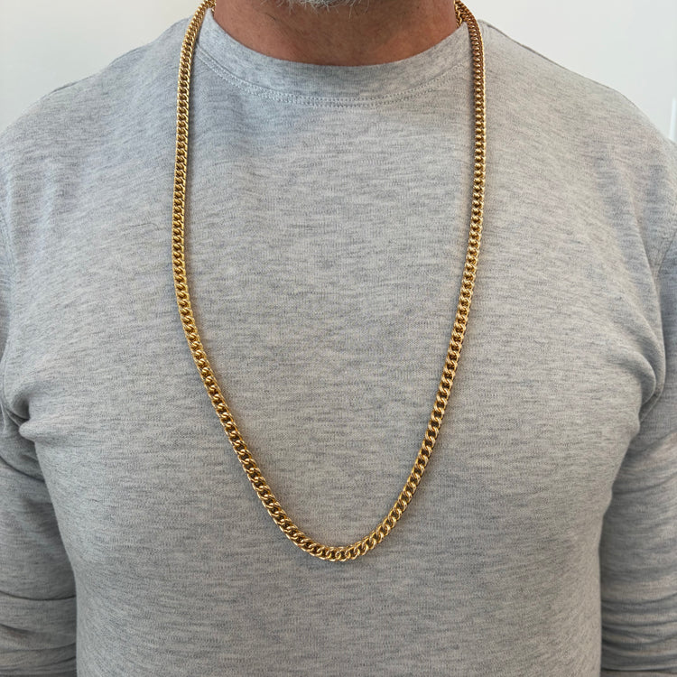32 Inch Hollow Franco Chain