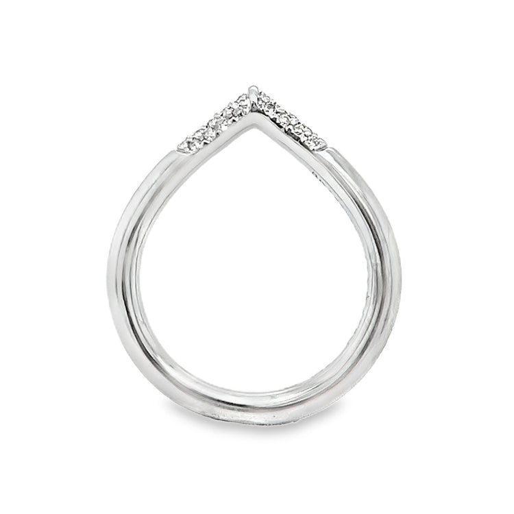 18K Pyramid Ring