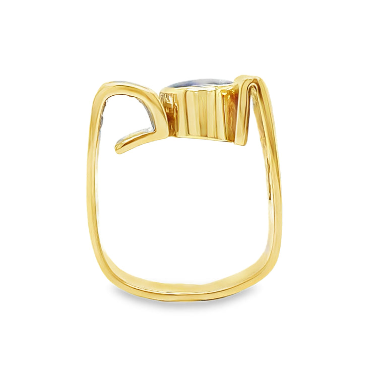 West Coast Square Shank Ring