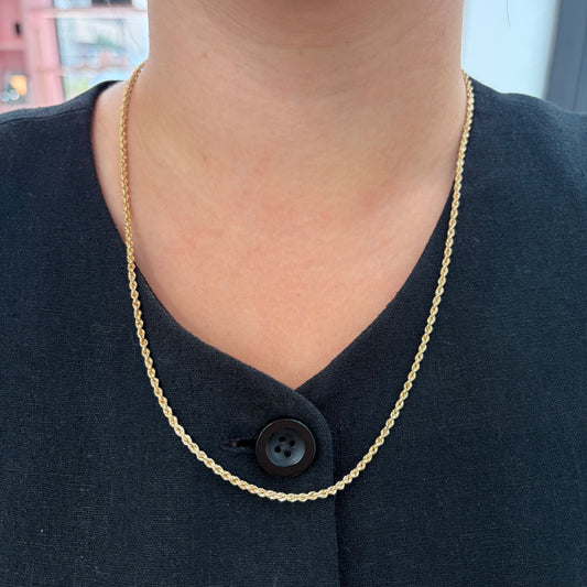 22 inch Rope Chain
