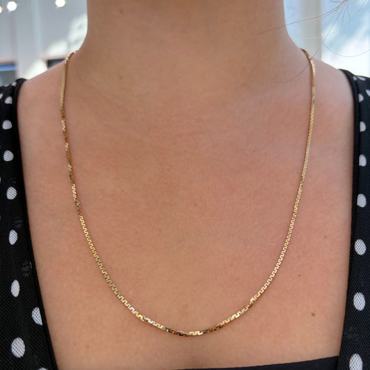 24 Inch Fancy Link Chain