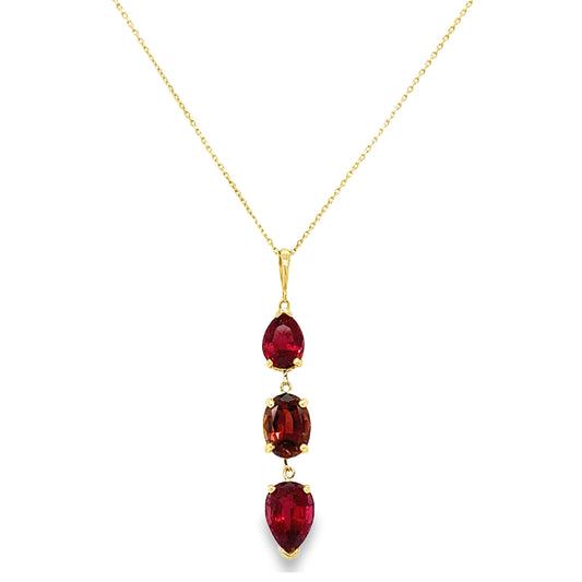 Rhodolite Garnet Necklace