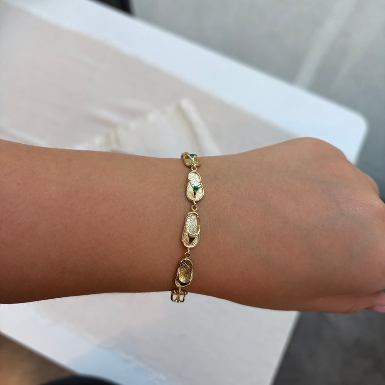 Flip-Flop Bracelet