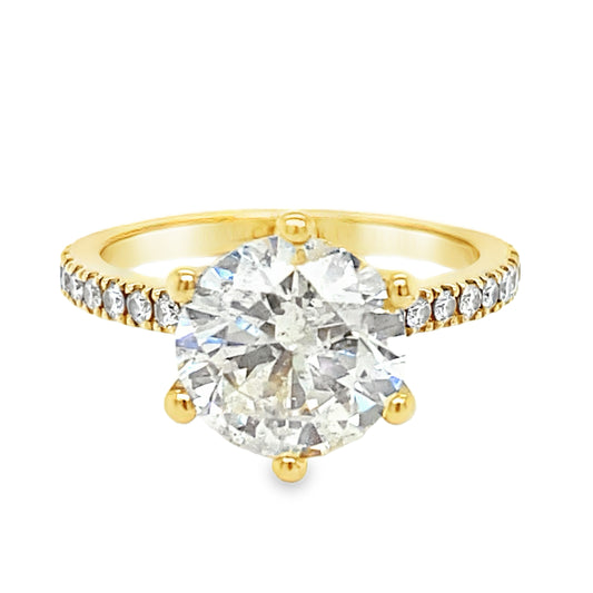 3.57TCW Diamond Ring by Noam Carver
