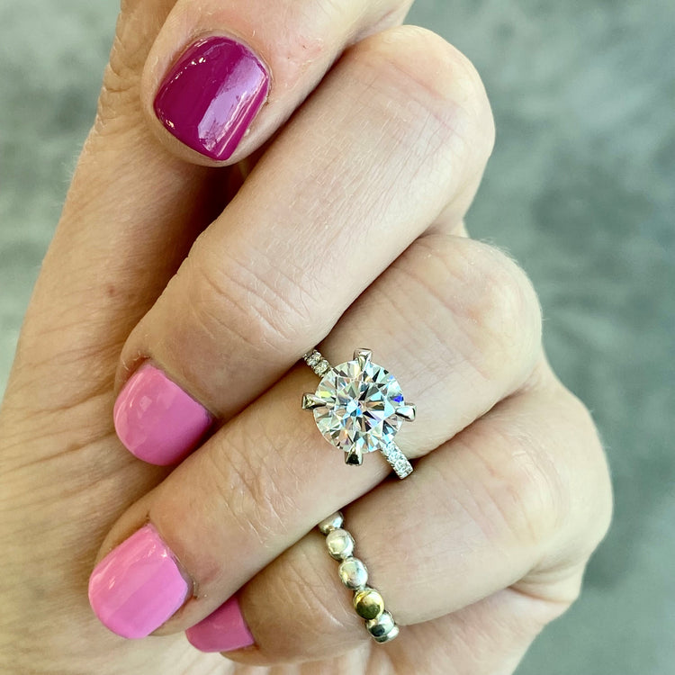 Diamond Ring Setting by Noam Carver