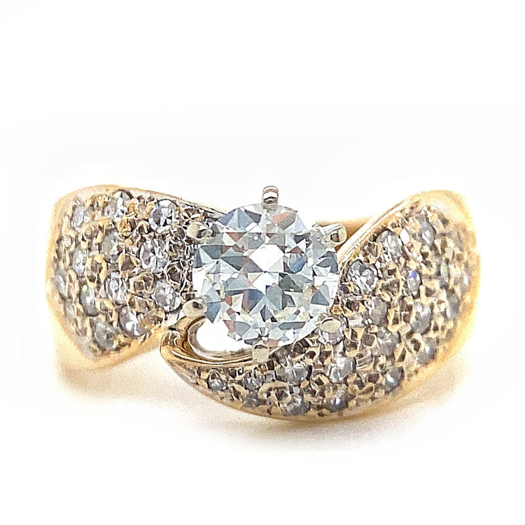 Twist Diamond Ring