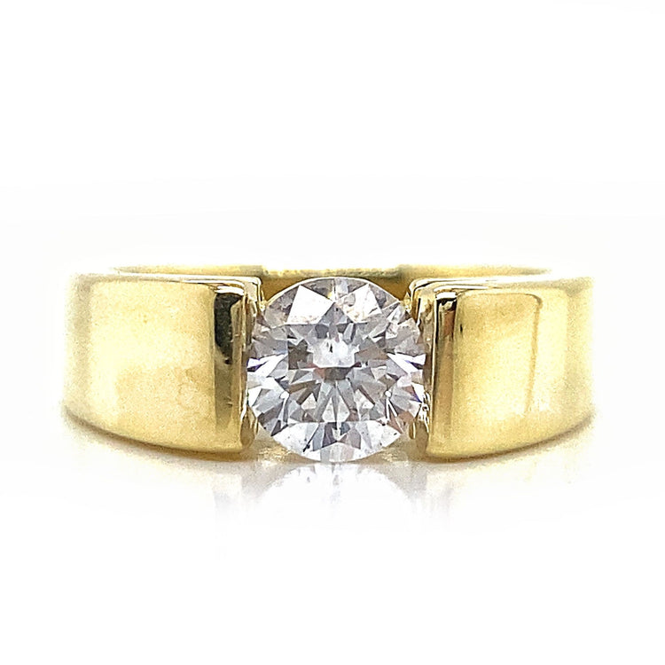 Channel Set Diamond Solitaire